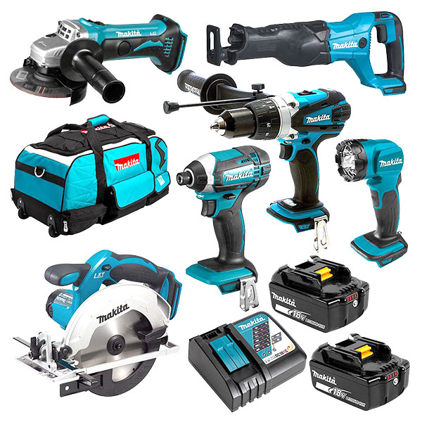 Combo Pack 6 outils 18V LXT MAKITA