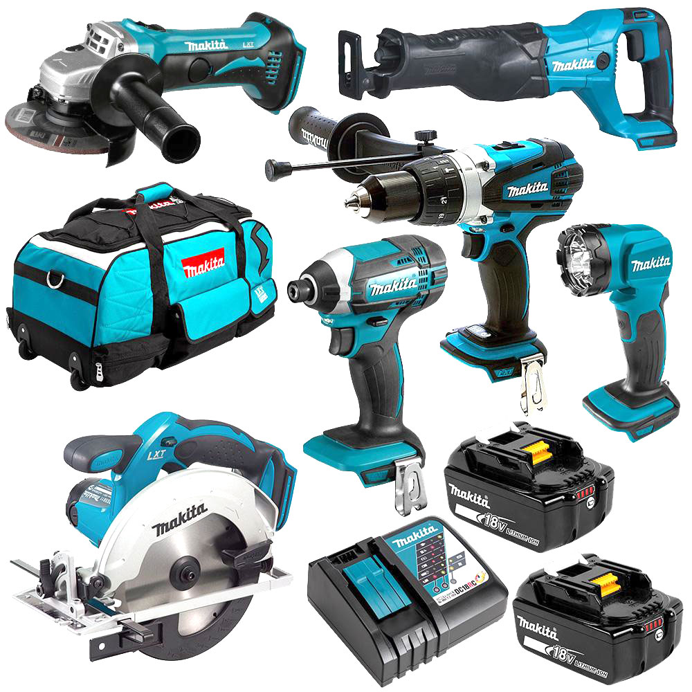 Combo Pack 6 outils 18V LXT MAKITA
