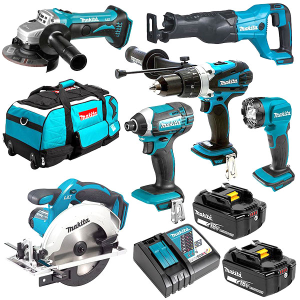 Combo Pack 6 outils 18V LXT MAKITA