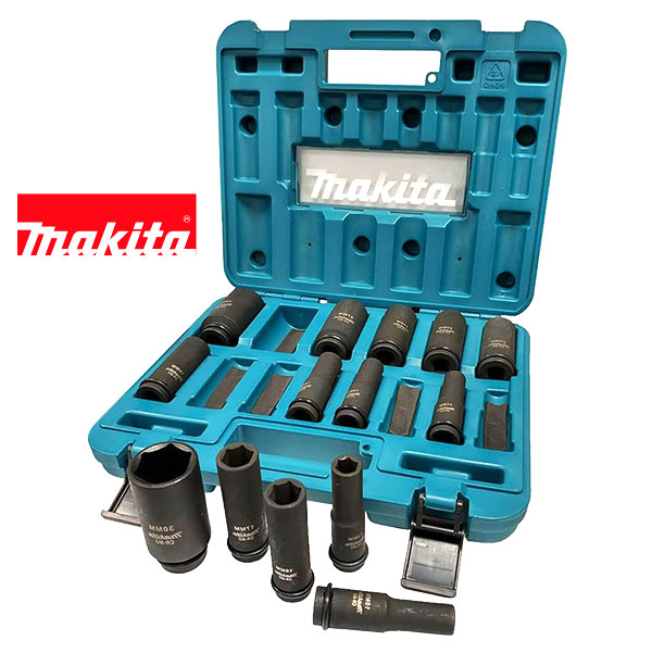 Coffret de 14 douilles 1/2’’ MAKITA