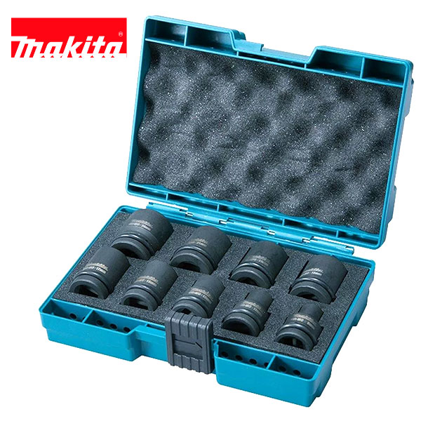 Coffret 9 douilles à chocs MAKITA